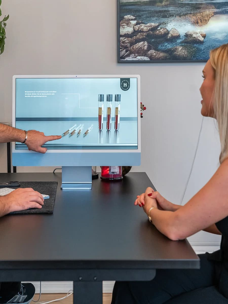 Consultation at Hair TP Clinic