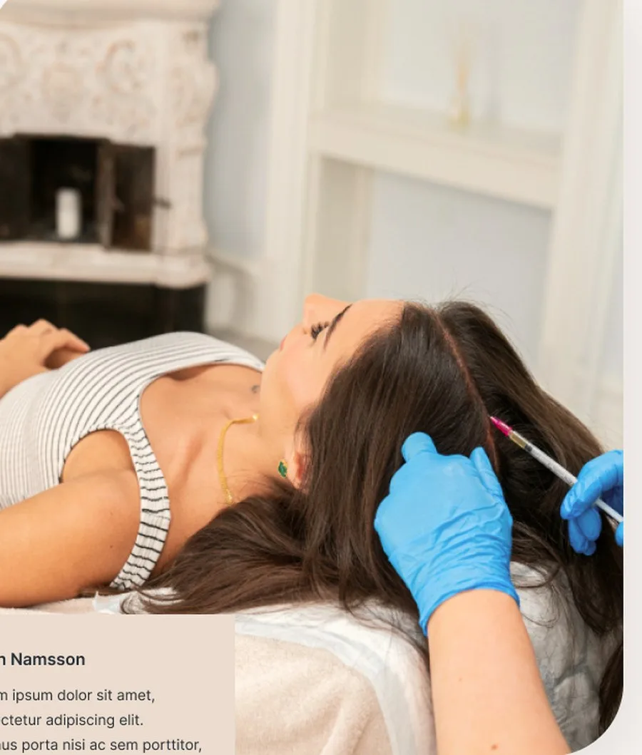 PRP-behandling för hår på Hair TP Clinic